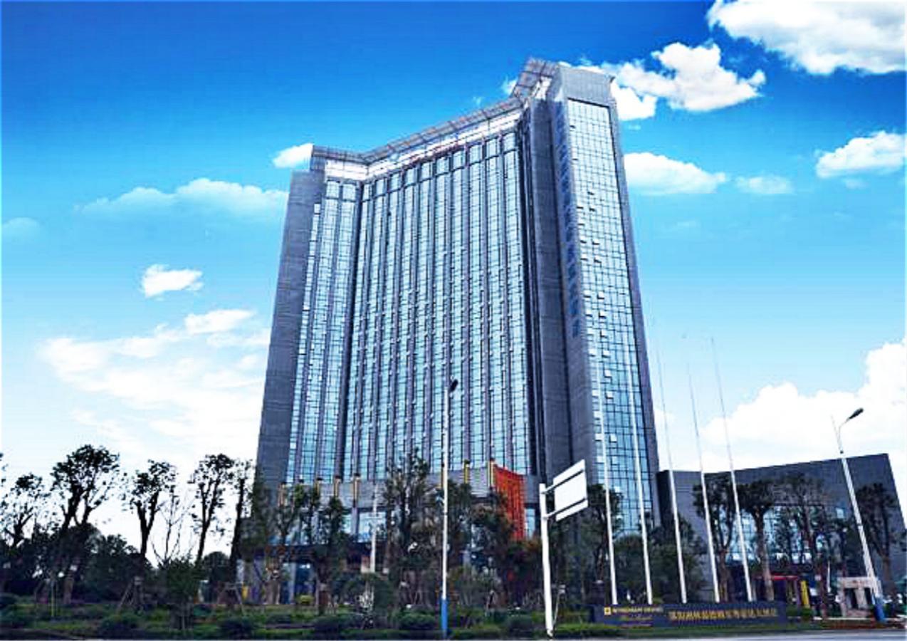 Wyndham Grand Plaza Royale Xianglin Shaoyang Hotell Exteriör bild